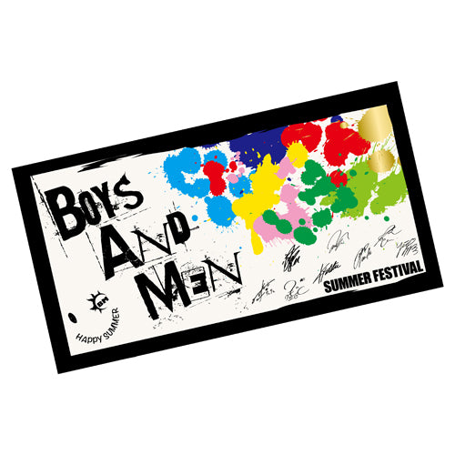 BOYS AND MEN / SUMMER FESTIVAL ビーチタオル
