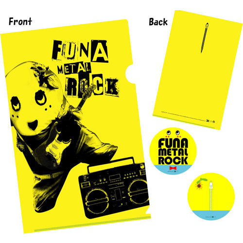 ふなっしー / ふなふなふなっしー クリアファイル&デカ缶バッチセット