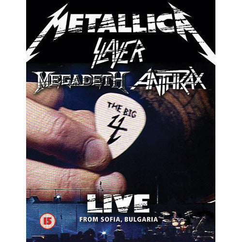 メタリカ、アンスラックス、メガデス、スレイヤー / ザ・ビッグ・フォー~史上最強の夜!【通常盤】【DVD】