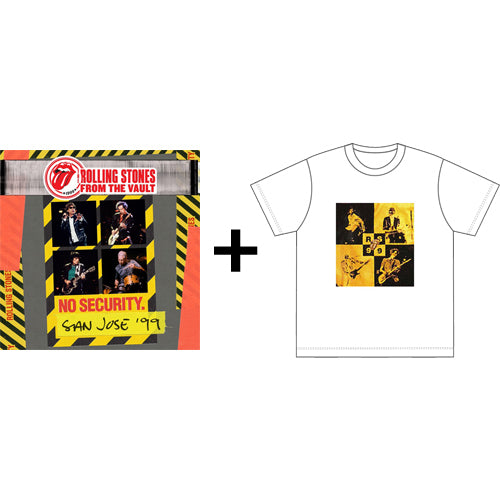 ザ・ローリング・ストーンズ / フロム・ザ・ヴォルト：ノー・セキュリティ - サンノゼ 1999【完全生産限定盤】【DVD】【+CD】【+Tシャツ】