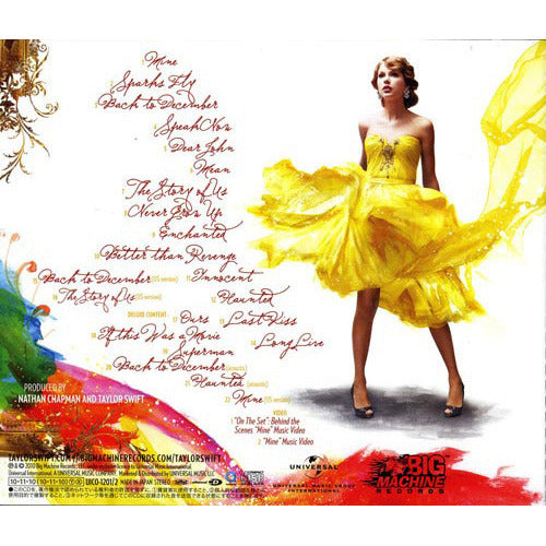 テイラー・スウィフト / スピーク・ナウ-デラックス・エディション【通常盤】【CD】