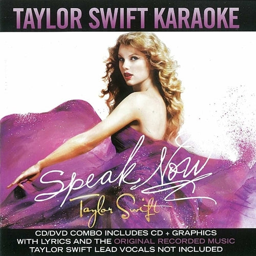 テイラー・スウィフト / スピーク・ナウ-カラオケ・エディション【限定盤】【CD】【+DVD】
