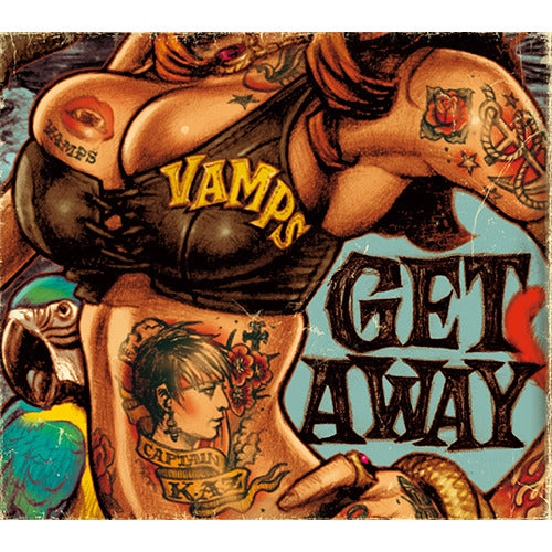 VAMPS / GET AWAY / THE JOLLY ROGER【初回限定盤A】【CD MAXI】