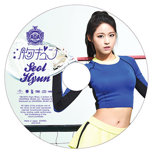AOA / 胸キュン【メンバー別ピクチャーレベル（SEOLHYUN）】【CD MAXI】