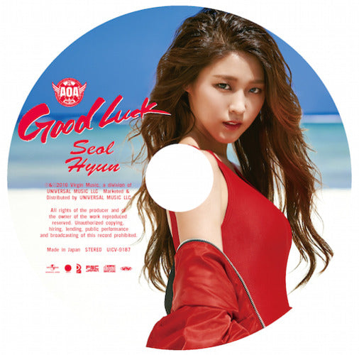 AOA / Good Luck【初回限定盤】【ピクチャーレーベル/SEOLHYUN】【CD MAXI】