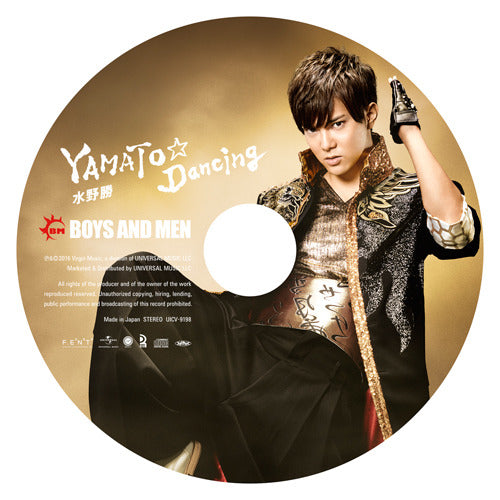 BOYS AND MEN / YAMATO☆Dancing【初回限定ピクチャーレーベル盤】【水野勝】【CD MAXI】