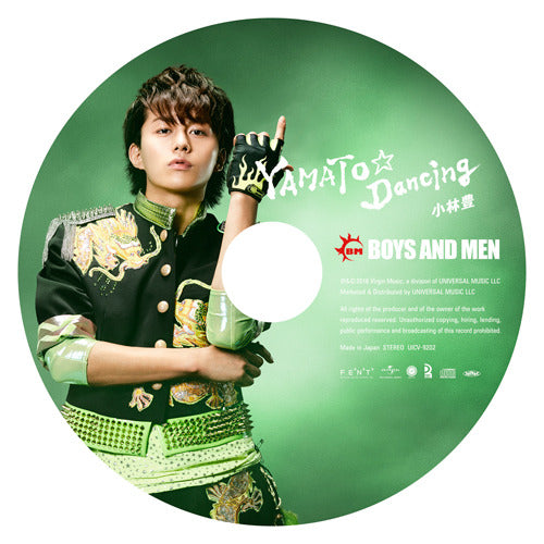 BOYS AND MEN / YAMATO☆Dancing【初回限定ピクチャーレーベル盤】【小林豊】【CD MAXI】