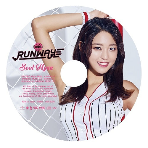 AOA / RUNWAY【初回限定盤ピクチャーレーベル（SEOLHYUN）】【CD】
