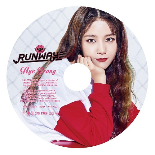 AOA / RUNWAY【初回限定盤ピクチャーレーベル（HYEJEONG）】【CD】