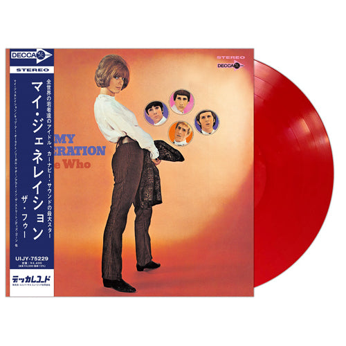 ザ・フー / マイ・ジェネレイション【レッド・ヴィニール】【初回生産限定盤】【アナログ】