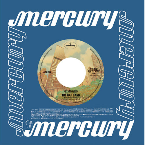 V.A. / コモドアーズ “ガール、アイ・シンク・ザ・ワールド・アバウト・ユー”／ギャップ・バンド “アウトスタンディング”【アナログシングル】