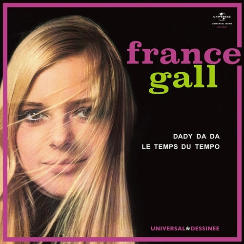 フランス・ギャル / ダディ・ダ・ダ c/w 時、テンポ【アナログシングル】