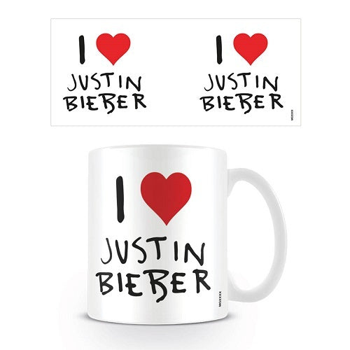 ジャスティン・ビーバー / Justin Bieber I Love JB Mug【Free】