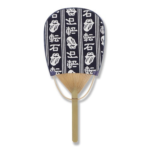 ザ・ローリング・ストーンズ / The Rolling Stones 団扇 転石（かまわぬ別注）