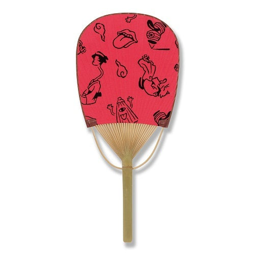 ザ・ローリング・ストーンズ / The Rolling Stones 団扇 お化け屋敷（かまわぬ別注）