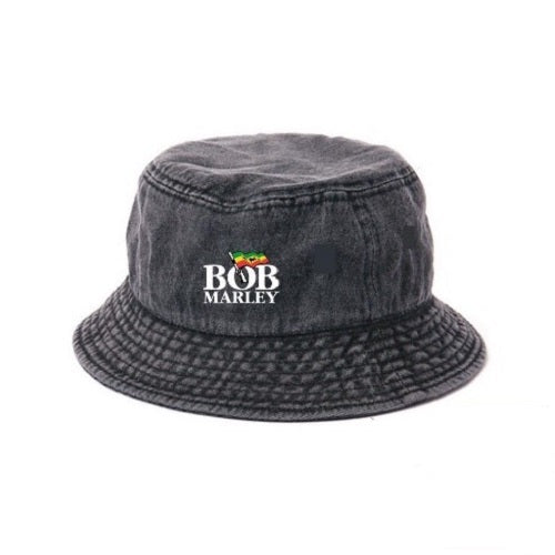 ボブ・マーリー / Bob Marley Pop Up Store【Bob Marley Flag Logo ハット】【Black】