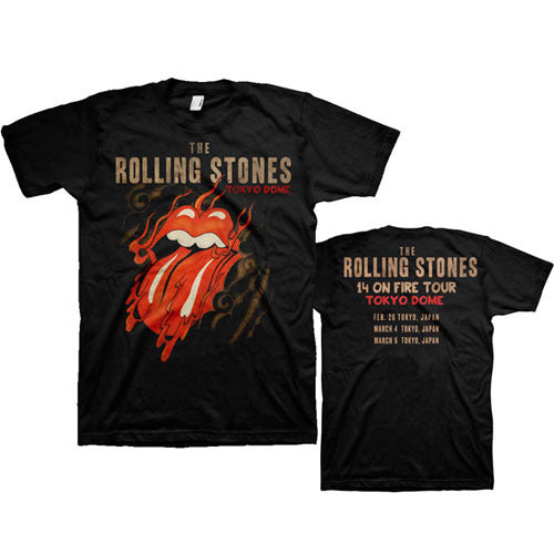 ザ・ローリング・ストーンズ / ROLLING STONES TOKYO TATOO BLACK T-SHIRTS L