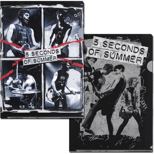 ファイヴ・セカンズ・オブ・サマー / 5 Seconds Of Summer A4 File Folders Pack【A4サイズ】