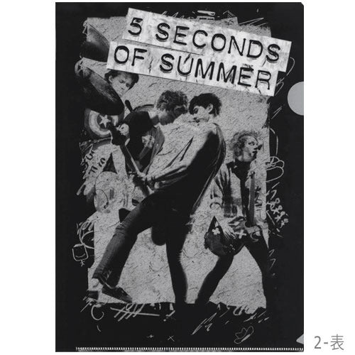 ファイヴ・セカンズ・オブ・サマー / 5 Seconds Of Summer A4 File Folders Pack【A4サイズ】