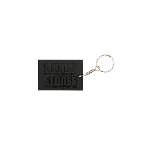 ザ・ローリング・ストーンズ / RS No,9 Harajuku【The Rolling Stones Rubber Debossed & Embossed Keyring】