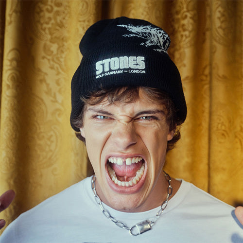 ザ・ローリング・ストーンズ / RS No,9 Harajuku【The Rolling Stones Urban Jungle Intarsia Beanie】