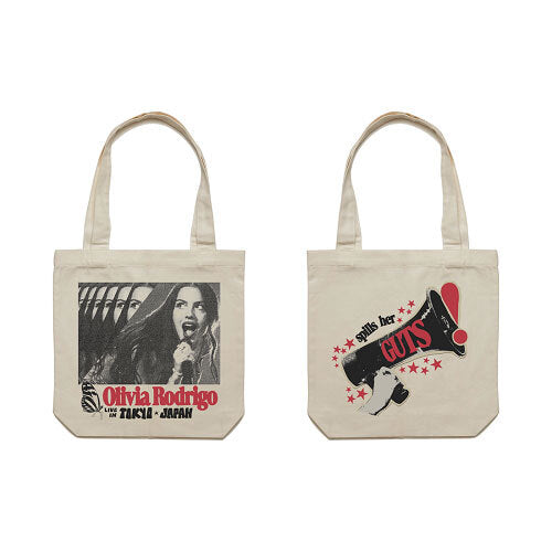 オリヴィア・ロドリゴ / Olivia Rodrigo Pop Up 2024【Olivia Rodrigo Live In Tokyo Tote Bag】