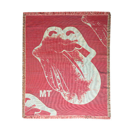 ザ・ローリング・ストーンズ / RS No,9 Harajuku【The Rolling Stones Logo Woven Blanket】