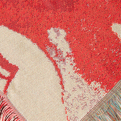 ザ・ローリング・ストーンズ / RS No,9 Harajuku【The Rolling Stones Logo Woven Blanket】