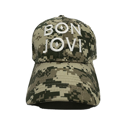 ボン・ジョヴィ / Bon Jovi Pop Up Store 2024 Bon Jovi Kamo Cap【Multicolored】