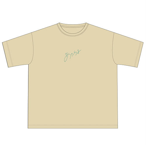 あたらよ / 涙雨と花Tシャツ【Baige】【L】【グッズ】