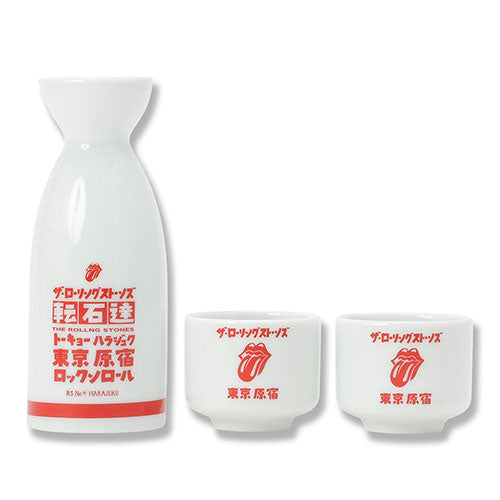ザ・ローリング・ストーンズ / RS No,9 Harajuku The Rolling Stones とっくり&おちょこSET 赤【グッズ】