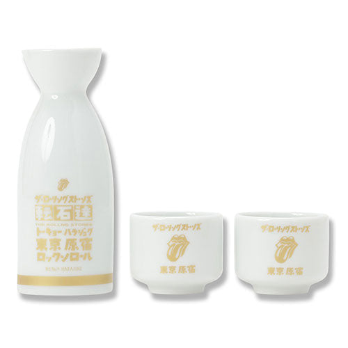 ザ・ローリング・ストーンズ / RS No,9 Harajuku The Rolling Stones とっくり&おちょこSET 金【グッズ】