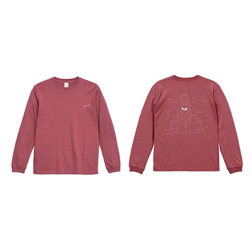 あたらよ / Yume-gatari ロングTシャツ（Hazy Red）【グッズ】