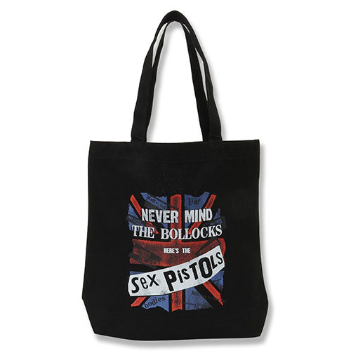 セックス・ピストルズ / Sex Pistols Pop Up 2025 Logo Tote Bag （Black）【グッズ】