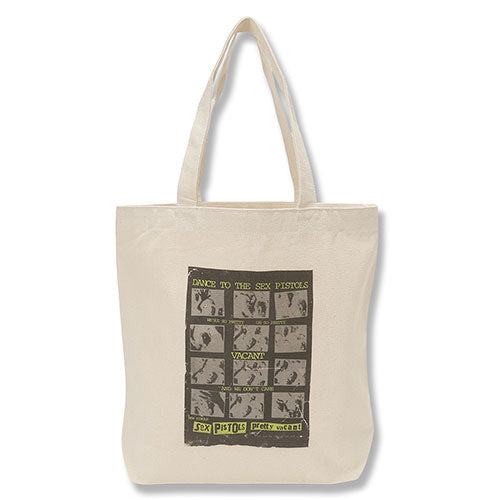 セックス・ピストルズ / Sex Pistols Pop Up 2025 Logo Tote Bag （White）【グッズ】