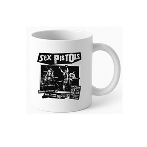 セックス・ピストルズ / Sex Pistols Pop Up 2025 Logo Mug （White）【グッズ】