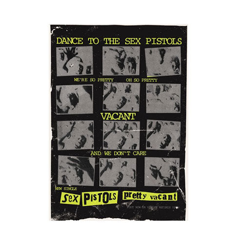 セックス・ピストルズ / Sex Pistols Pop Up 2025 Logo Poster （Black）【グッズ】