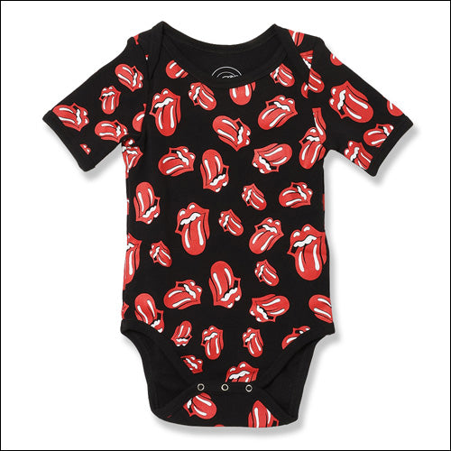 ザ・ローリング・ストーンズ / RS No,9 Harajuku The Rolling Stones Set Of 3 Classic Stones Baby Shortall 9-12m【グッズ】