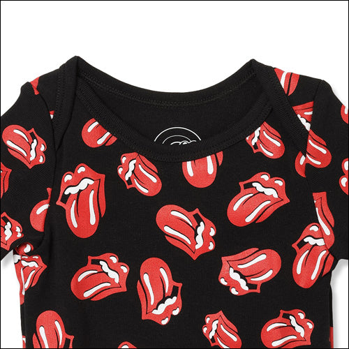ザ・ローリング・ストーンズ / RS No,9 Harajuku The Rolling Stones Set Of 3 Classic Stones Baby Shortall 9-12m【グッズ】