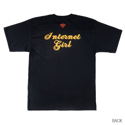 KATSEYE / Internet Girl S / S T-shirt ( Black )【グッズ】