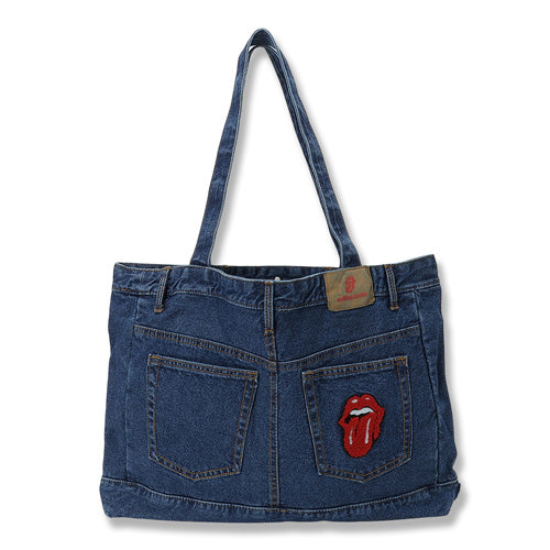 ザ・ローリング・ストーンズ / RS No,9 Harajuku RS9 Denim Tote Bag Ind Tote Bag Denim【グッズ】