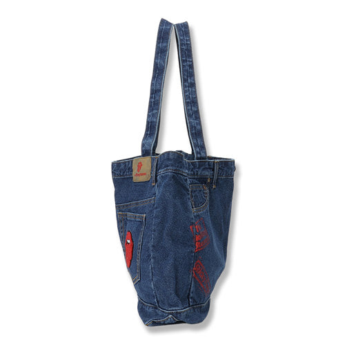 ザ・ローリング・ストーンズ / RS No,9 Harajuku RS9 Denim Tote Bag Ind Tote Bag Denim【グッズ】