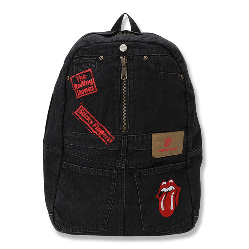 ザ・ローリング・ストーンズ / RS No,9 Harajuku RS9 Denim Backpack Blk Backpack Denim【グッズ】