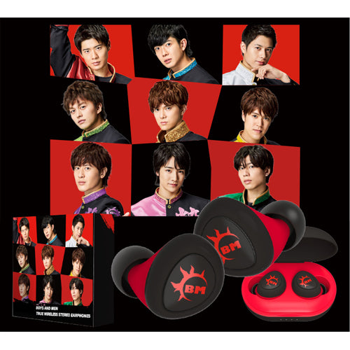 BOYS AND MEN / TRUE WIRELESS STEREO EARPHONES BOYS AND MEN ノーマル ロゴ モデル