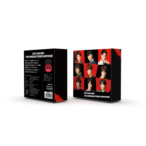 BOYS AND MEN / TRUE WIRELESS STEREO EARPHONES BOYS AND MEN ノーマル ロゴ モデル