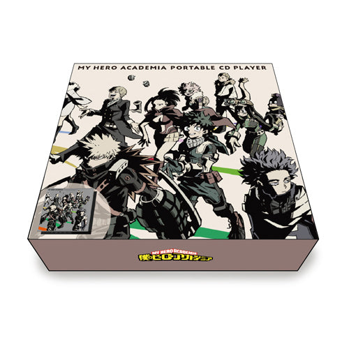 TVアニメ『僕のヒーローアカデミア』コラボモデル / TOoKA BASE PORTABLE CD PLAYER アニメ『僕のヒーローアカデミア』モデル