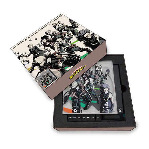 TVアニメ『僕のヒーローアカデミア』コラボモデル / TOoKA BASE PORTABLE CD PLAYER アニメ『僕のヒーローアカデミア』モデル