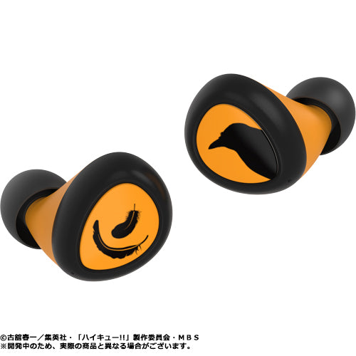 【新品未開封】ハイキュー ワイヤレスイヤホン UIZZ-4324 TRUE WIRELESS STEREO EARPHONES TVアニメ「ハイキュー