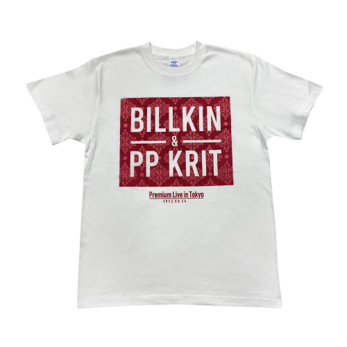 Billkin & PP Krit / Billkin & PP Krit Tシャツ【White】【L】