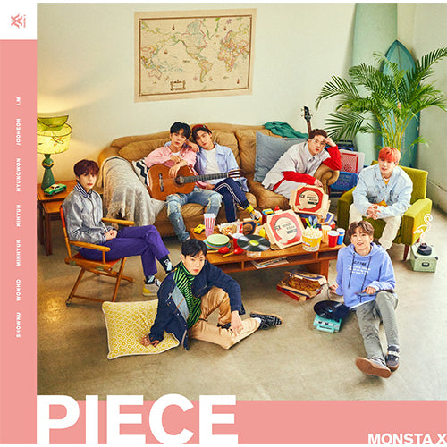 MONSTA X / PIECE【初回限定盤A】【スリーブケース仕様】【CD】【+DVD】